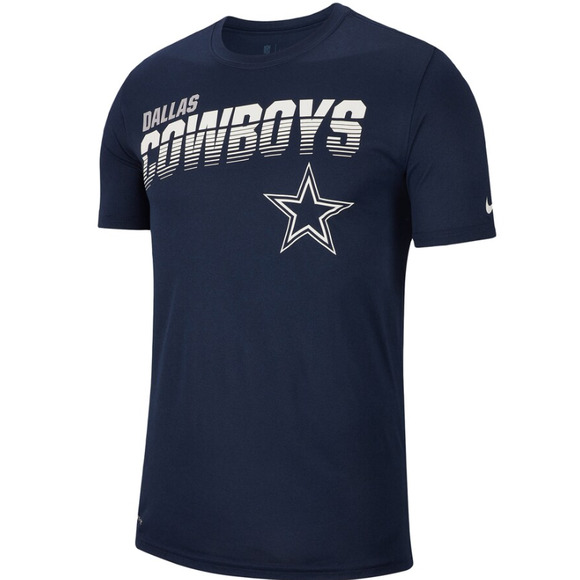 Nike Other - NEW Nike Dri-FIT Dallas Cowboys Legend Line of Scrimmage SS T-Shirt Navy Mens XL